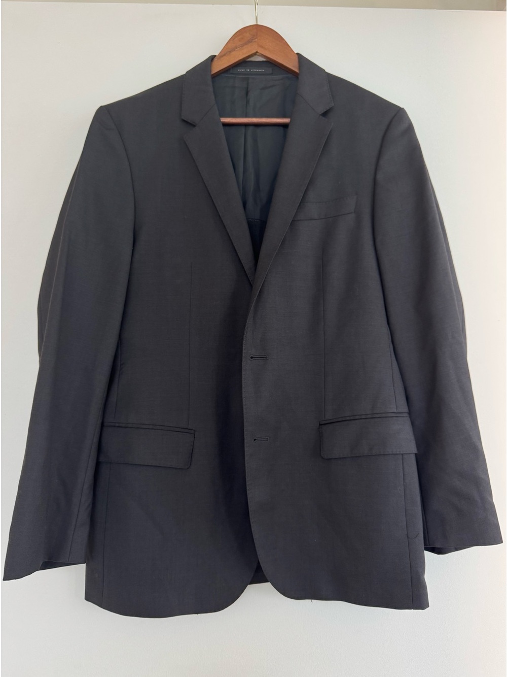 Hugo Boss Men's Black Single-Breasted Sport Coat